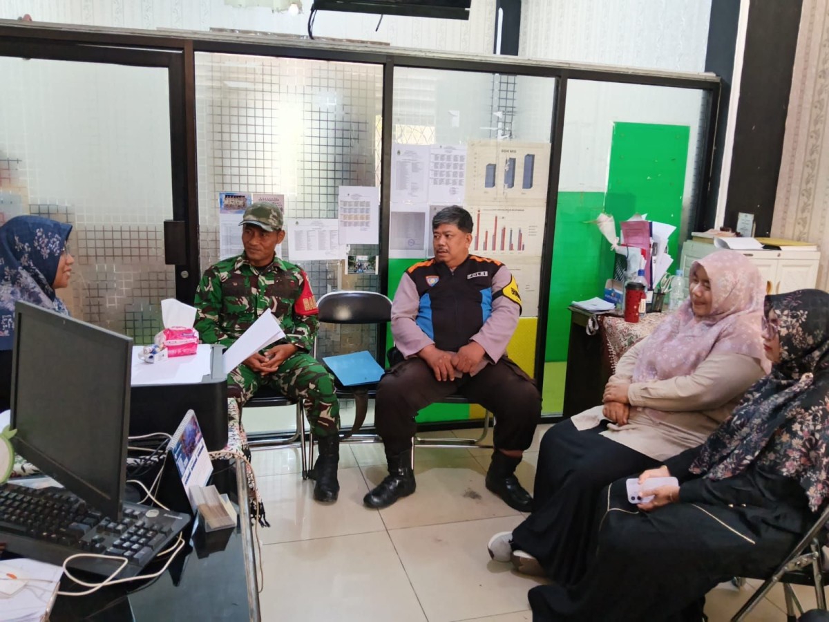Babinsa Kelurahan Nagrikidul Laksanakan komsos bahas kemandirian siswa sebagai pelajar tangguh dan berintegritas