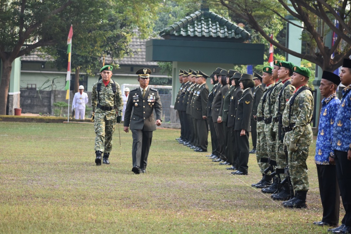 Dislaikad Gelar Upacara Peringatan HUT ke-81 TNI