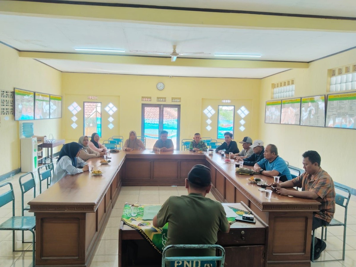 Koramil 1008/Buahdua Hadiri Acara Penetapan DPTb Desa Panyindangan
