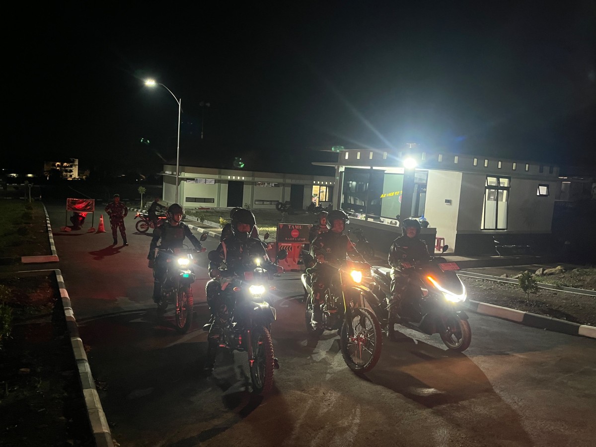 Babinsa Koramil 1510/Cilimus Gelar Patroli Gabungan Bersama Batalyon TP 389/SA