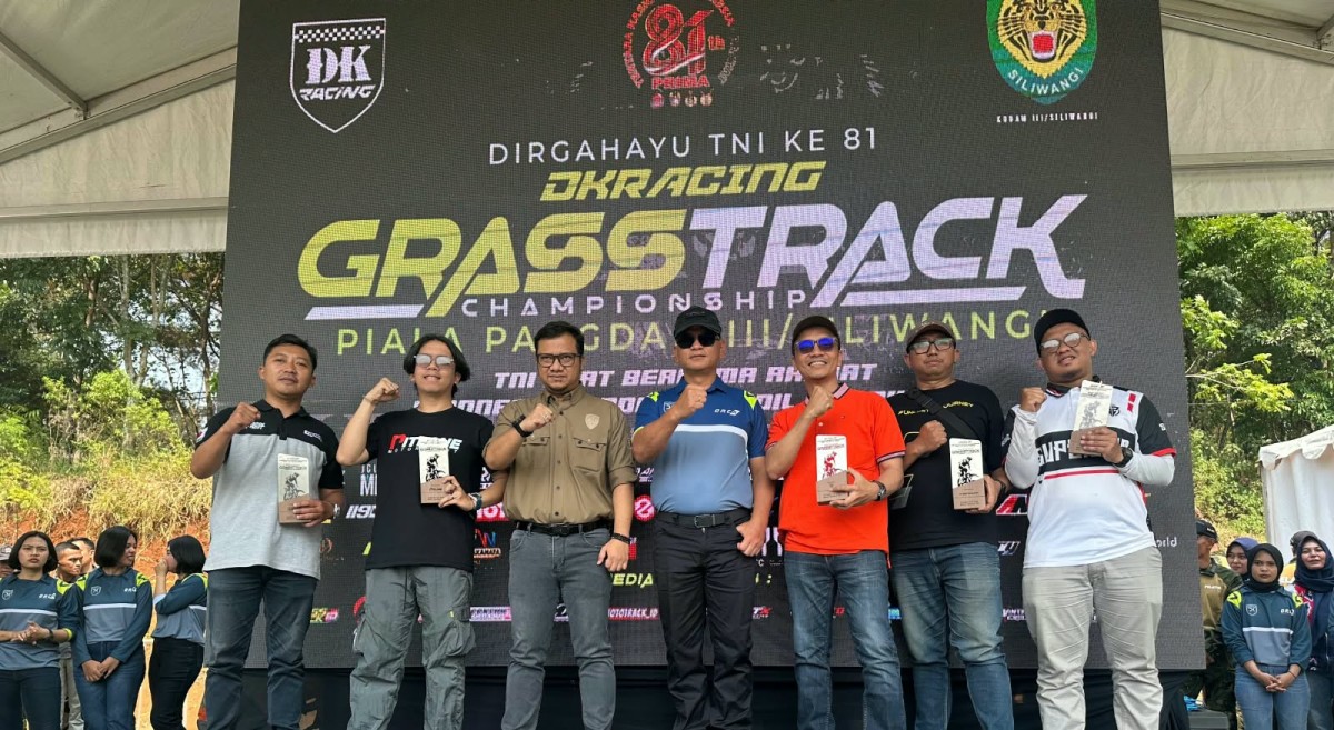 Resmikan Area Latihan Keselamatan Berkendara, Mayjen Kosasih: Piala Pangdam III Siliwangi Motocross Wadah untuk Bangun Kedisiplinan