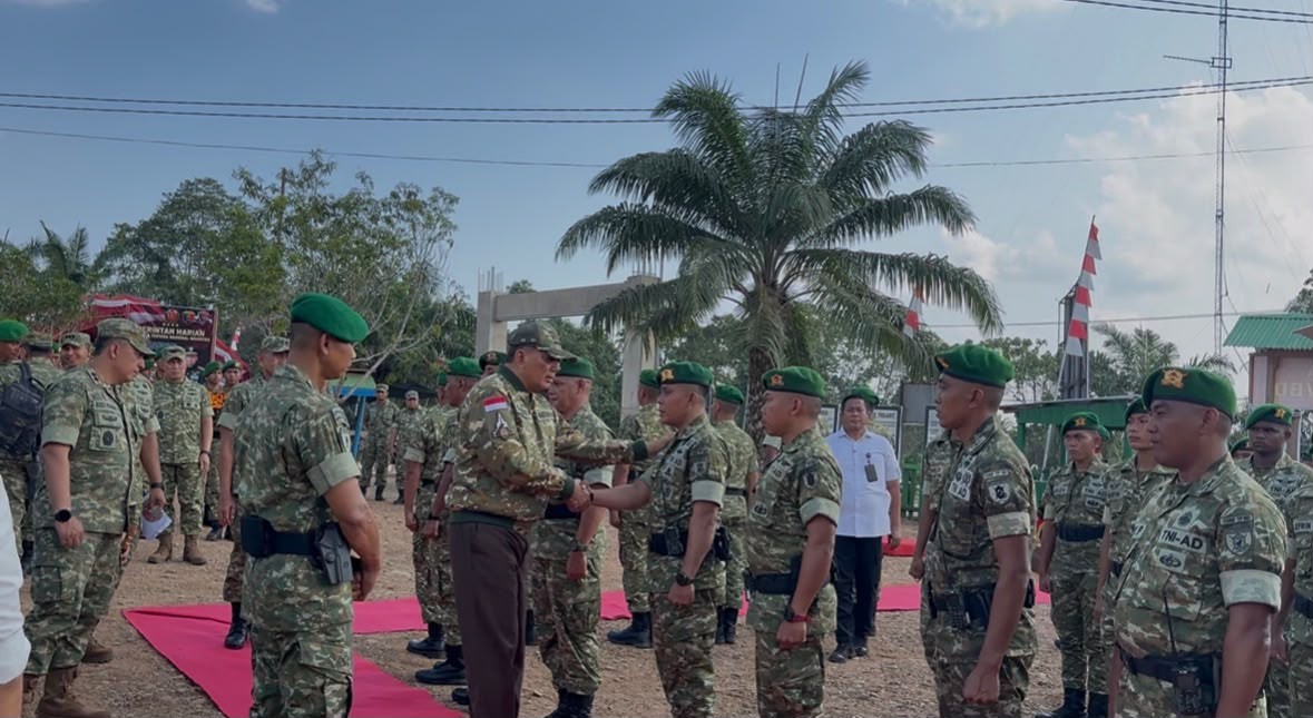Menhan RI Tekankan Kesiapsiagaan Prajurit di Perbatasan Nunukan Untuk Siap Jaga Kedaulatan NKRI