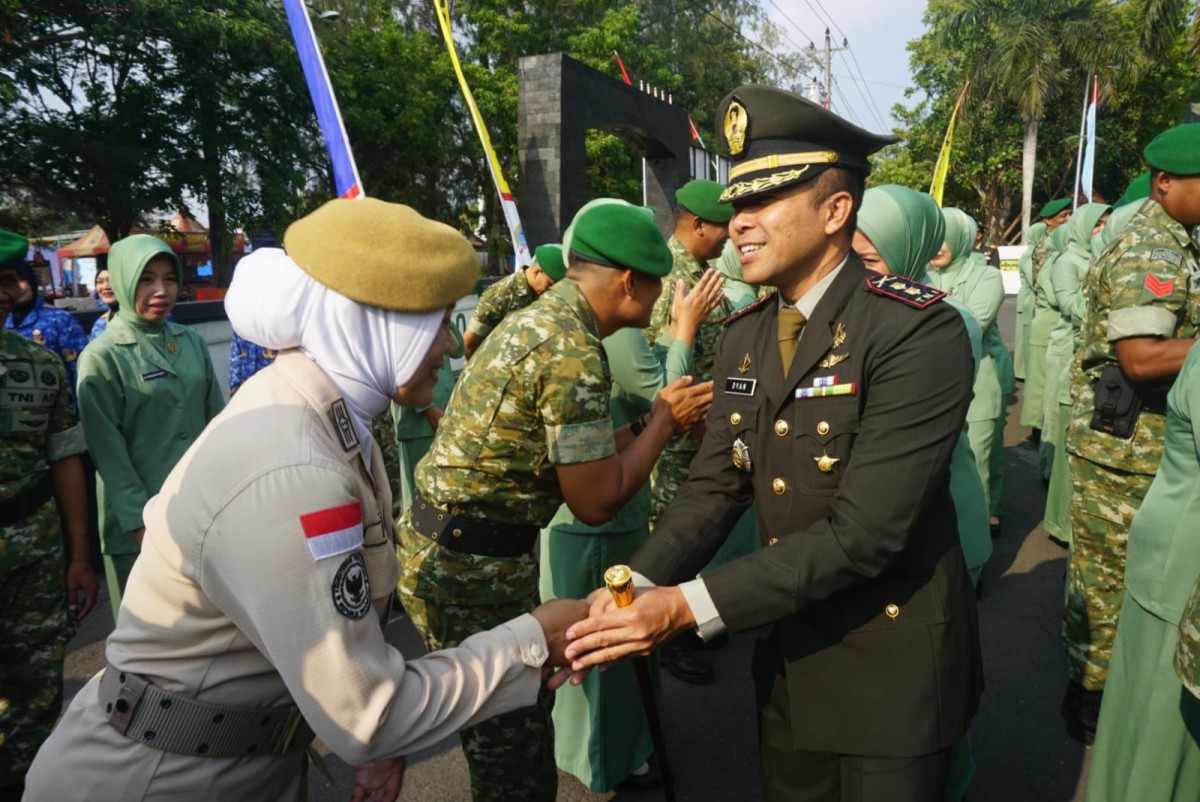 Pelantikan Kenaikan Pangkat Anggota Kodim 0731/Kulon Progo