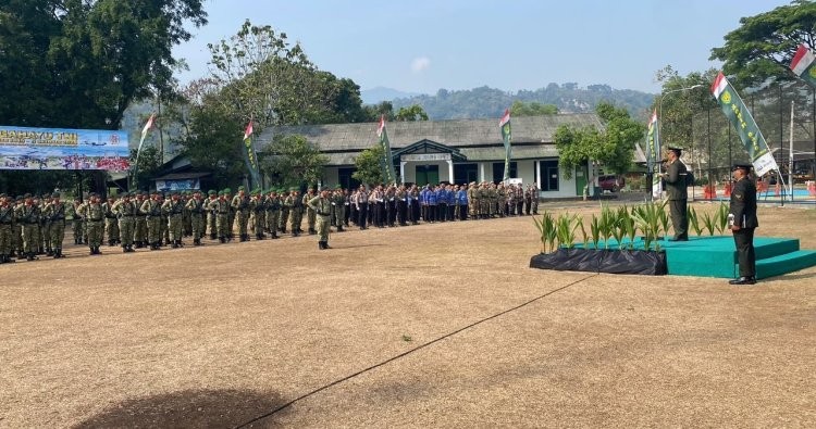 HUT ke-81 TNI, Kodim 0610/Sumedang Gelar Upacara, Dapat Kejutan dari Polres