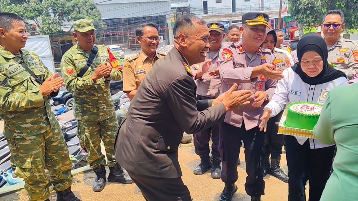 Danramil 1014/Cimanggung Gelar Syukuran HUT ke-81 TNI