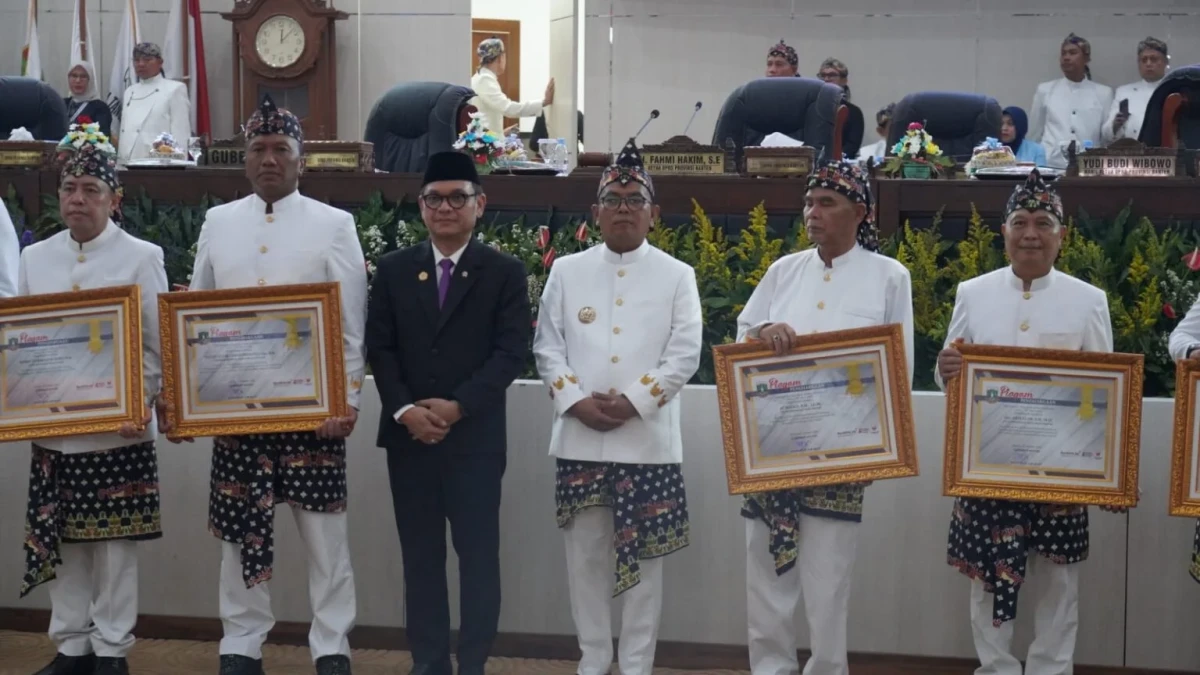 Danrem 064/MY Hadiri Rapat Paripurna HUT ke-26 Provinsi Banten