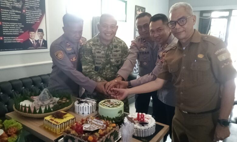 TNI-Polri Perkuat Sinergitas di HUT ke-81 TNI di Tanjungsari