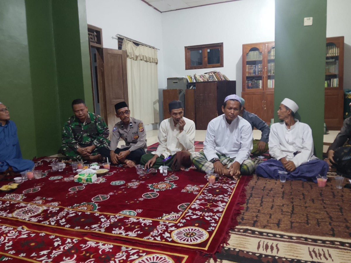 Babinsa Cieurih Hadiri Rapat Persiapan Haul Habib Ali bin Husen Alkap dan Habib Abdullah bin Alwi Alkap