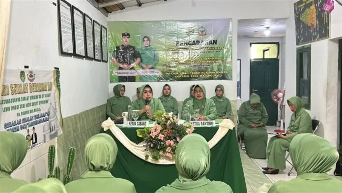 Ketua Persit KCK Cabang XXIII Kodim 0612/Tasikmalaya Ajak Anggota Perkuat Komunikasi, Jaga Etika, dan Keharmonisan Keluarga