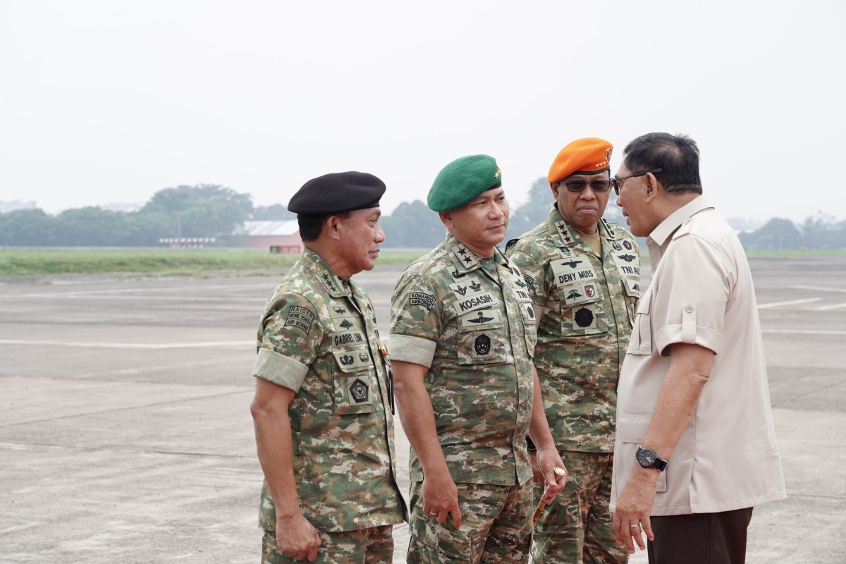 Pangdam III/Siliwangi Dampingi Menhan RI Kunjungan Kerja Di Wilayah Kodam III/Siliwangi