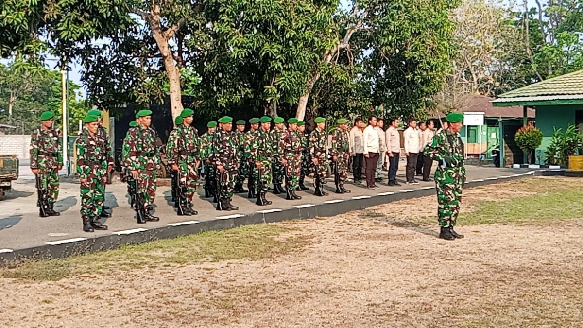 Wujudkan Prajurit Profesional dan Tangguh, Kodim 1614/Dompu Perkuat Pembinaan Disiplin Melalui Upacara Bendera