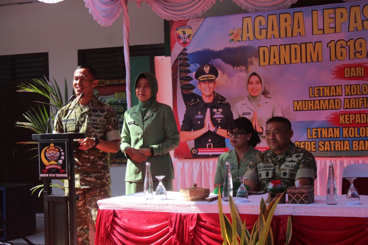Kepemimpinan Dandim Tabanan Berganti, Komitmen Pengabdian kepada Masyarakat Tetap Berlanjut