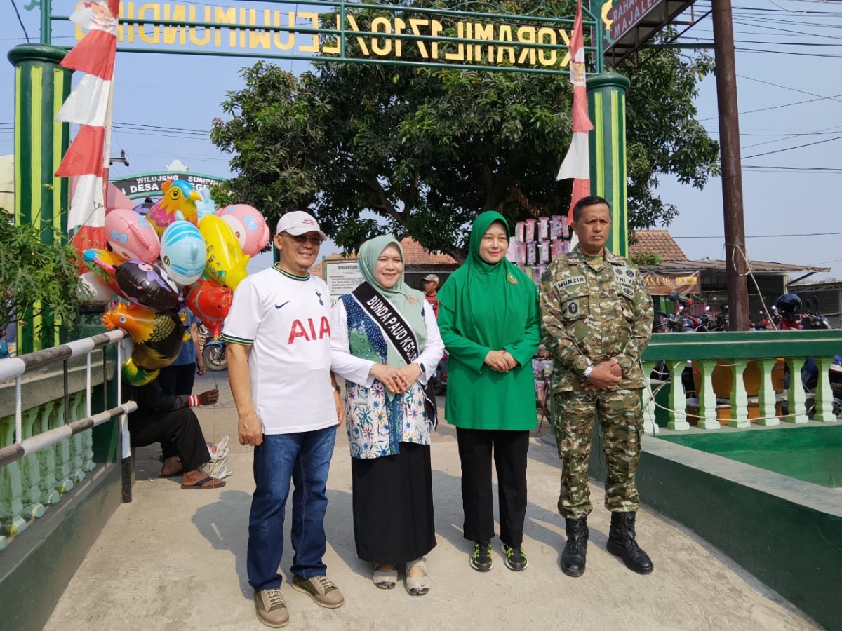 Semarak HUT TNI ke-81 dan HUT HIMPAUDI ke-2 di Leuwimunding, Danramil: Momen Pererat Silaturahmi