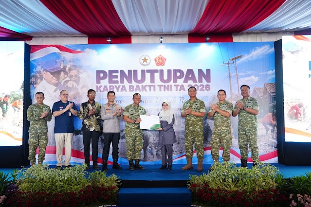 Karya Bakti TNI, Hadiah HUT ke-81 bagi Warga Cimanggu