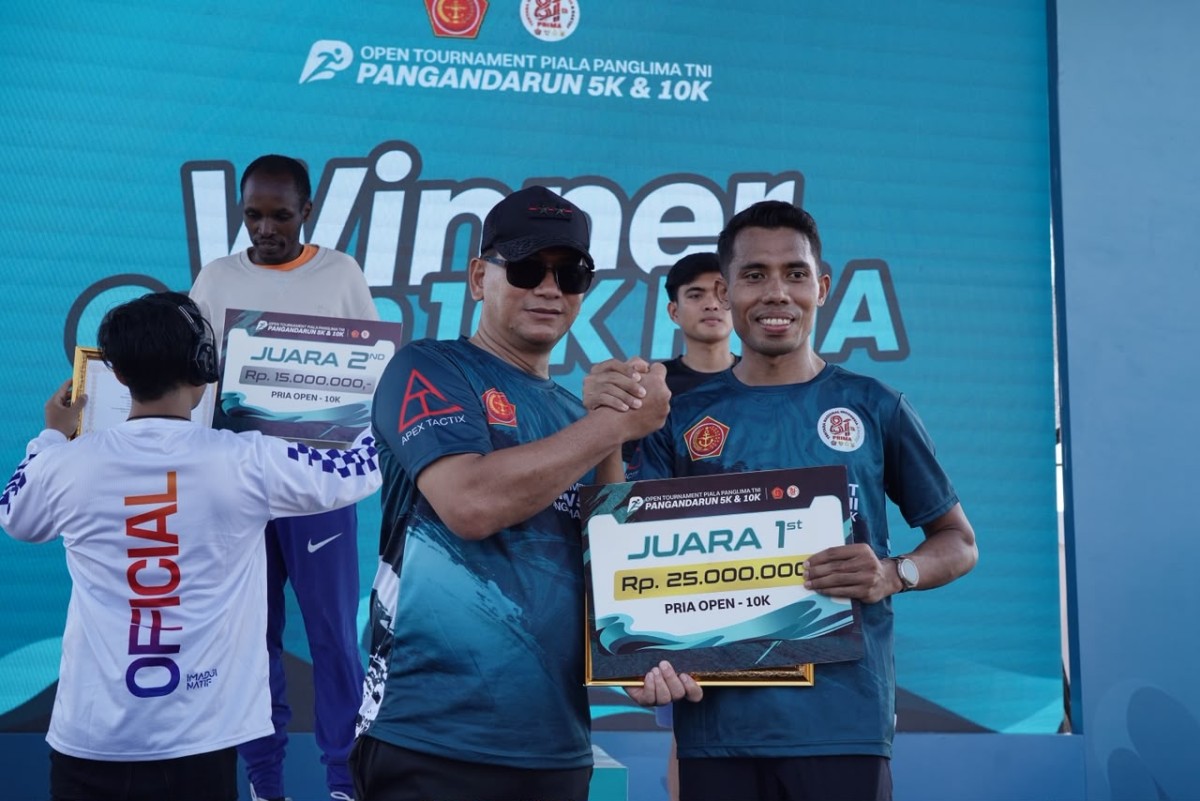 Pangdam III/Siliwangi Hadiri Pangandaran Run 5K dan 10K, Semarakkan HUT ke-81 TNI Tahun 2026