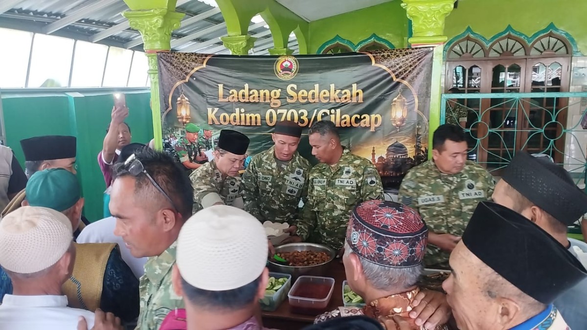 Ladang Sedekah Kodim 0703/Cilacap, Perkuat Kepedulian Sosial dan Kemanunggalan TNI dengan Rakyat