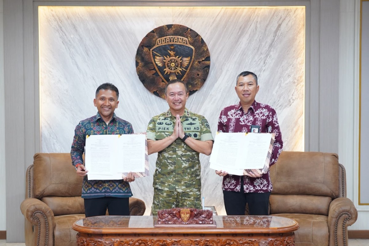 Pangdam IX/Udayana dan PLN Teken PKS Akses Menuju Yonif TP 928/BSY