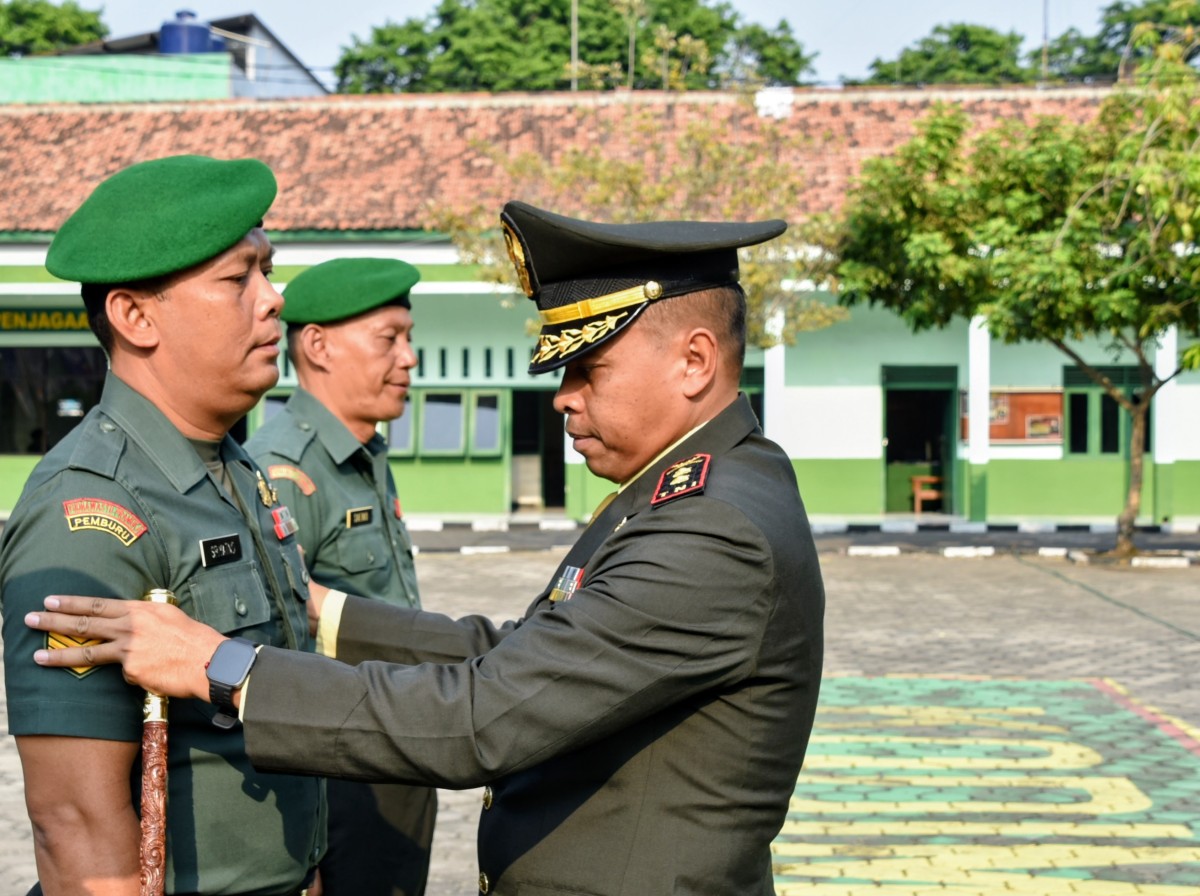 Kodim Grobogan Gelar Upacara Hari Kesaktian Pancasila dan Kenaikan Pangkat