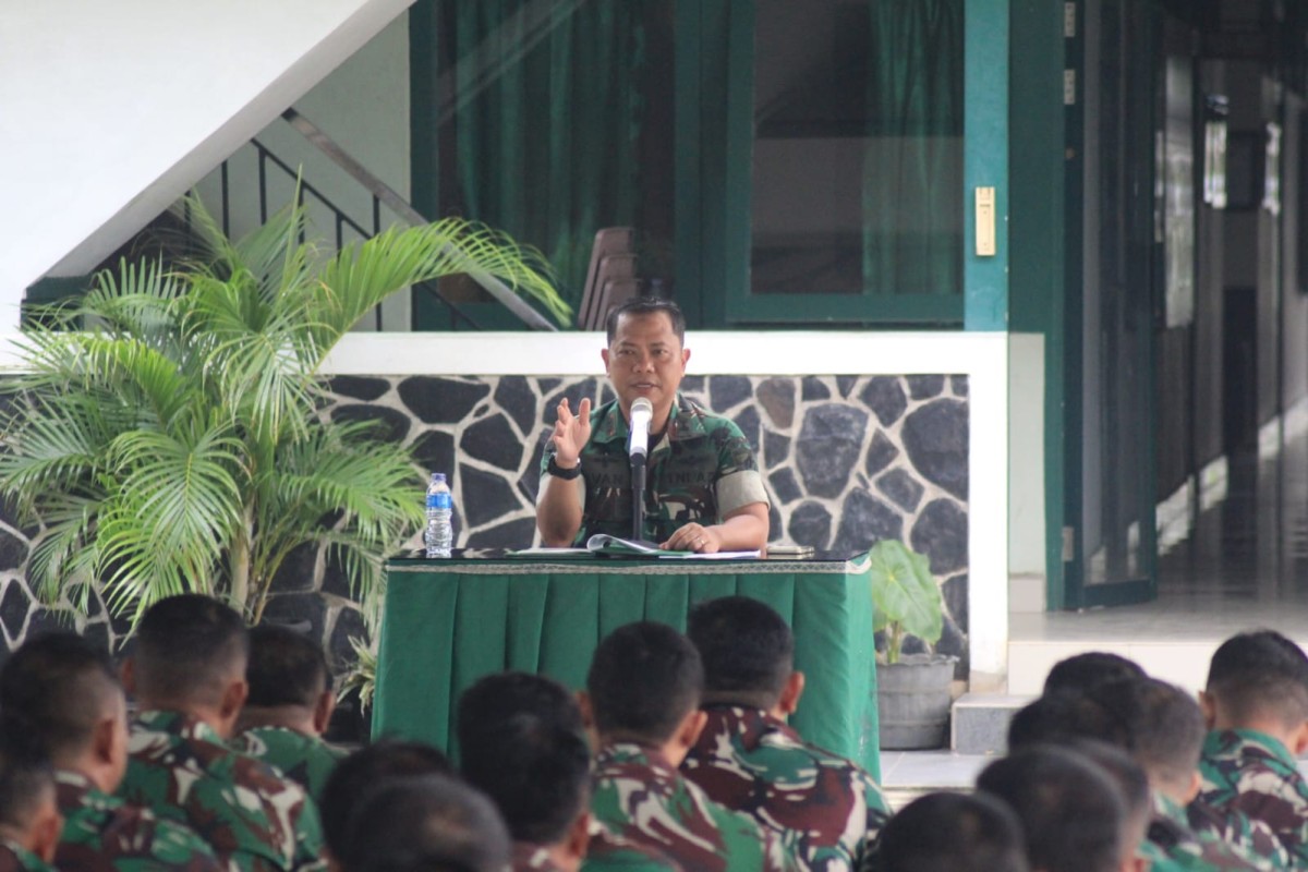 Melalui Jam Komandan, Dandim 1202/Singkawang Tegaskan Rekrutmen TNI AD Harus Bersih dari Praktik Percaloan