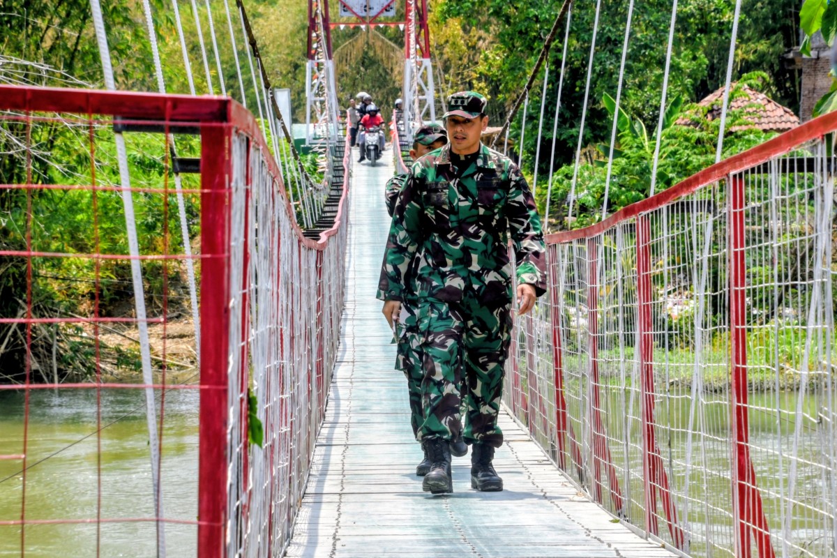 34 dari 1.031 Kasiter Korem 073/Makutarama Periksa Hasil Pembangunan Jembatan di Wilayah Grobogan GROBOGAN