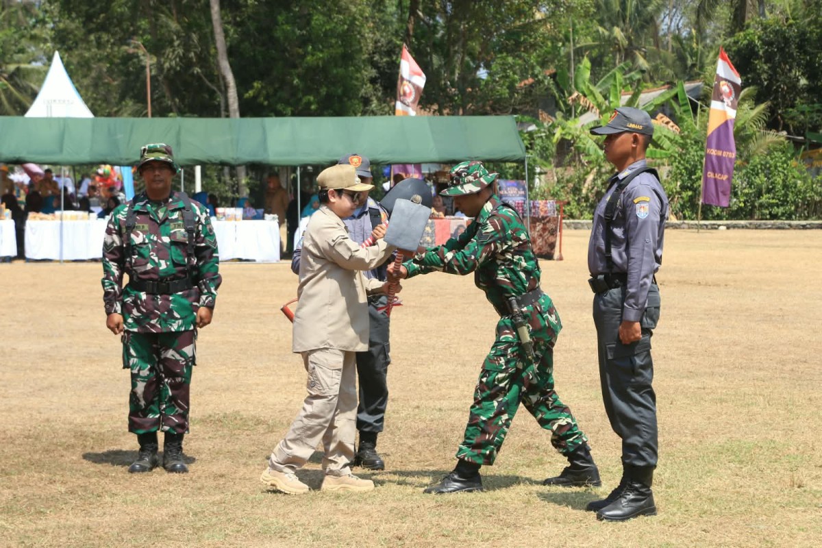 Program TNI Manunggal Membangun Desa (TMMD) Sengkuyung Tahap IV Tahun 2026 Kodim 0703/Cilacap resmi dibuka