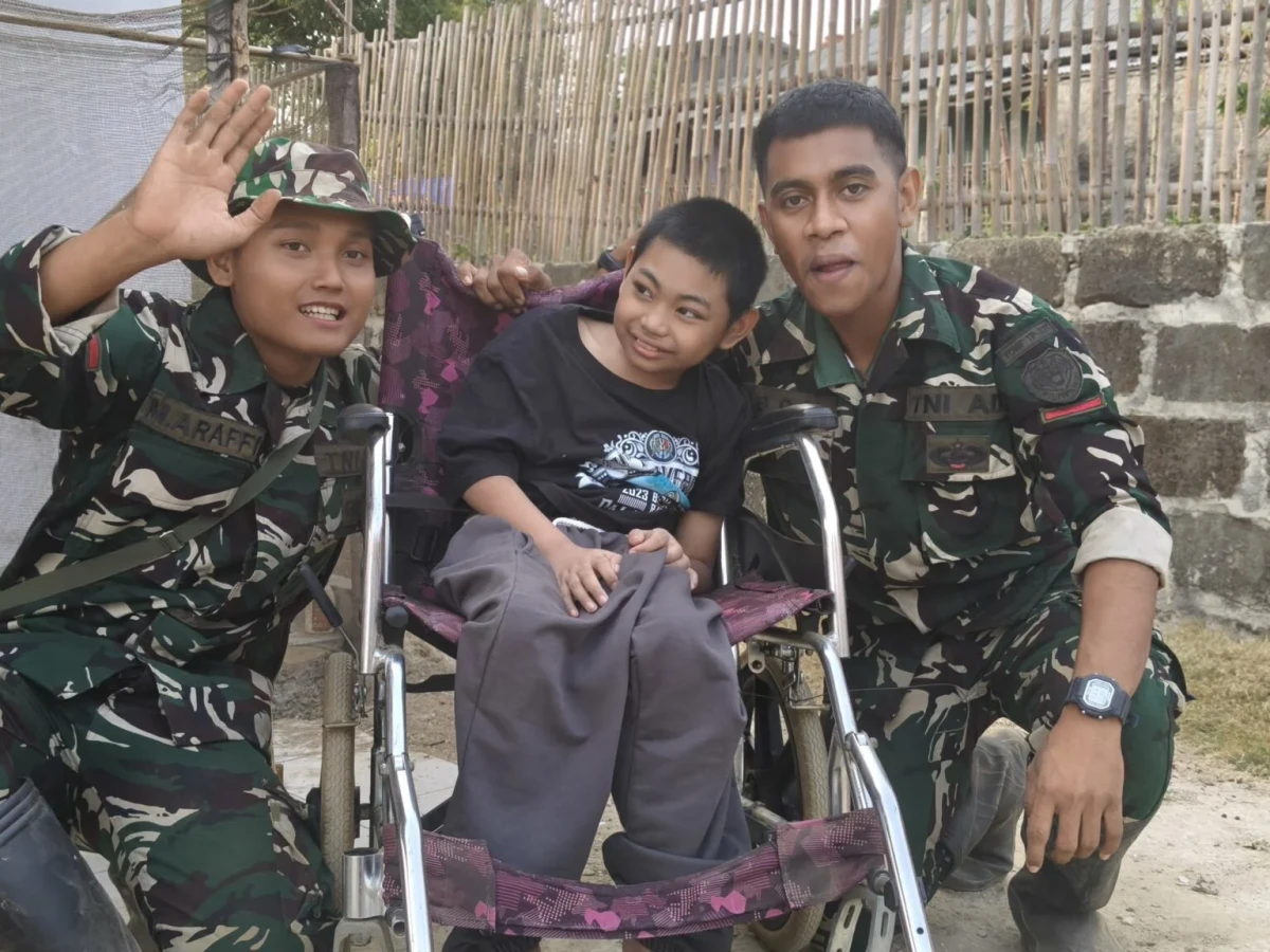 Bukan Sekadar Membangun Desa, Satgas TMMD ke-130 Kodim 0622/Sukabumi Hadirkan Kebahagiaan bagi Pauji
