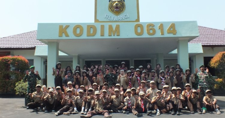 Bukan Sekadar Perkemahan! Persami KKRI Kodim 0614/Kota Cirebon Bentuk Mental, Disiplin, dan Jiwa Nasionalisme Pelajar