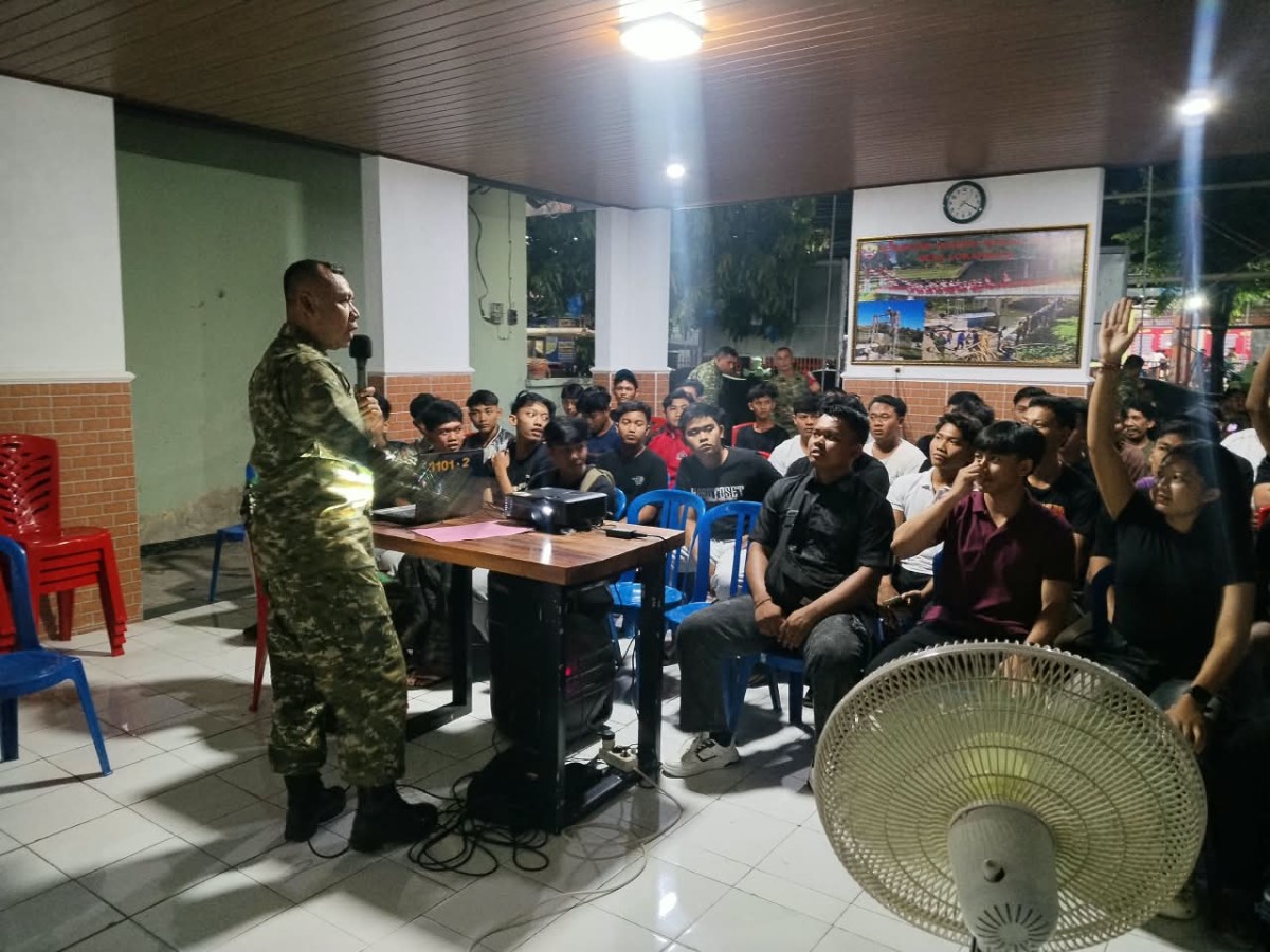 SIAPKAN CALON PRAJURIT PROFESIONAL, DANRAMIL SERIRIT BERIKAN SOSIALISASI PENERIMAAN CABA DAN CATA PK GELOMBANG I TA 2027