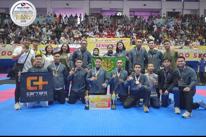 Kontingen Kodam III/Siliwangi Sabet Juara Umum II Karate Internasional