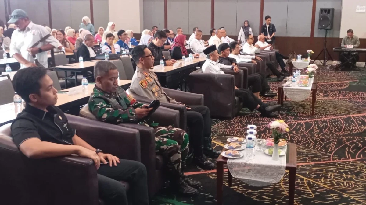 Babinsa Tegallega Dampingi Danramil Bogor Tengah Hadiri Muscab X GAPENSI Kota Bogor