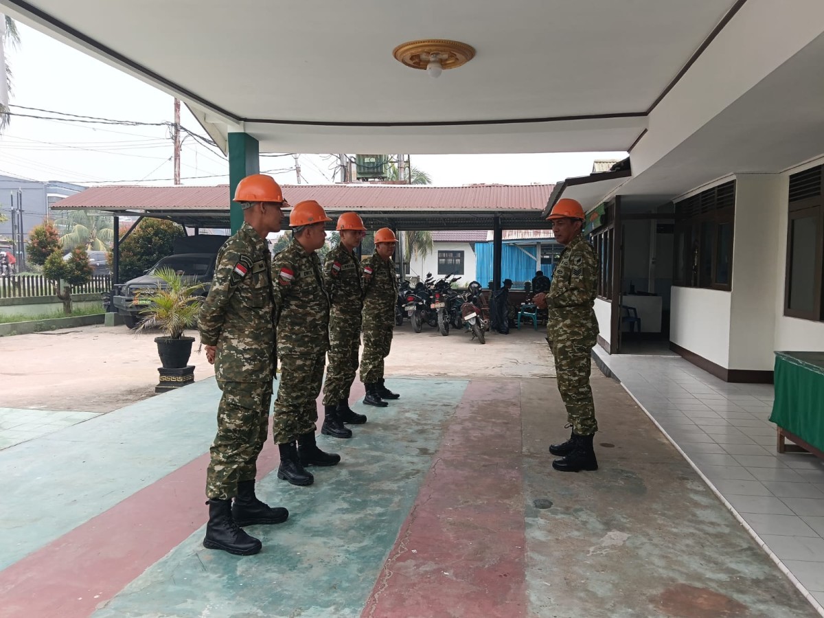Cegah Karhutla, Koramil 1208-03/Tebas Laksanakan Patroli di Wilayah Binaan