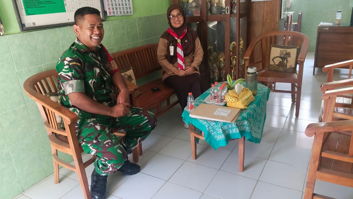 Tatap Muka Babinsa dan Kepala Sekolah, Awal dari Langkah Besar untuk Para Siswa