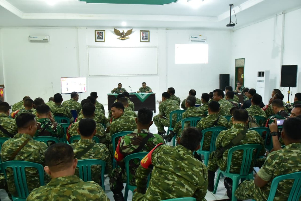 Dandim Grobogan Berikan Instruksi Penting Kepada Danramil serta Babinsa Dalam Rangka Verval KDKMP Dari Pusat