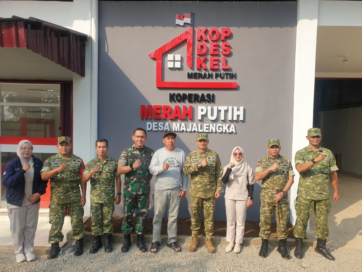 Dandim Banjarnegara Dampingi Tim Mabes TNI Verifikasi KDKMP di Desa Masaran dan Majalengka