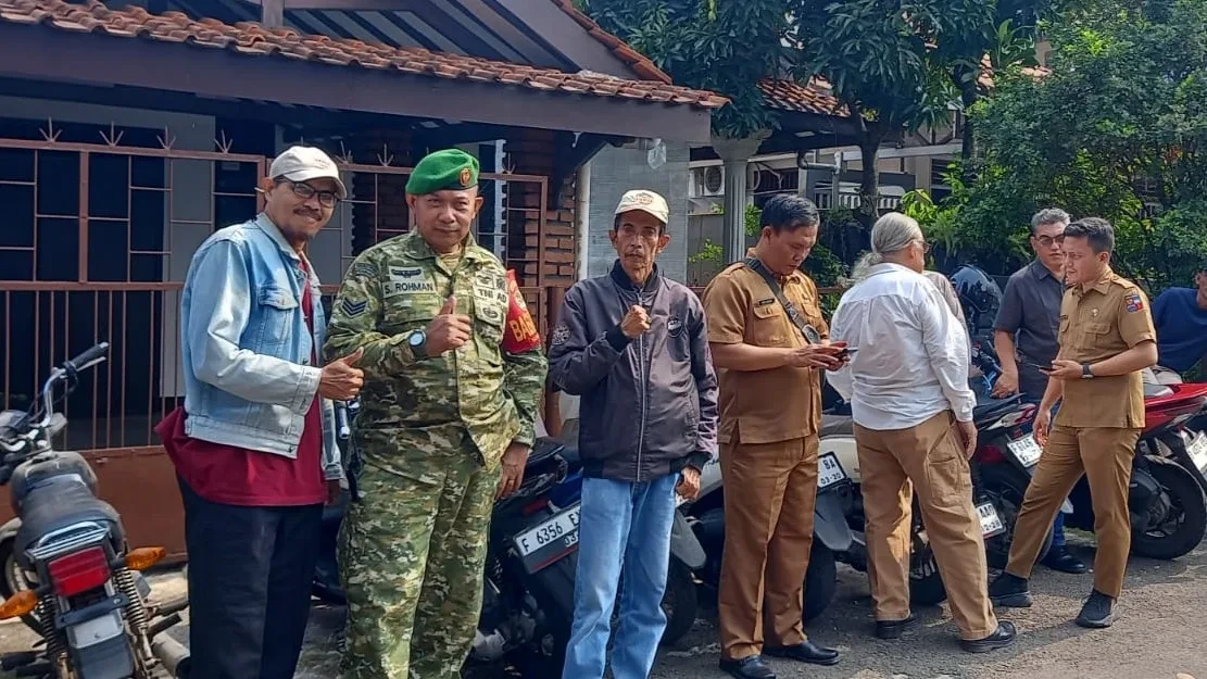 Serka Saepul Rohman, Babinsa Koramil 06-01/Bogor Tengah Hadiri Binkomsos Bantuan Nutrisi