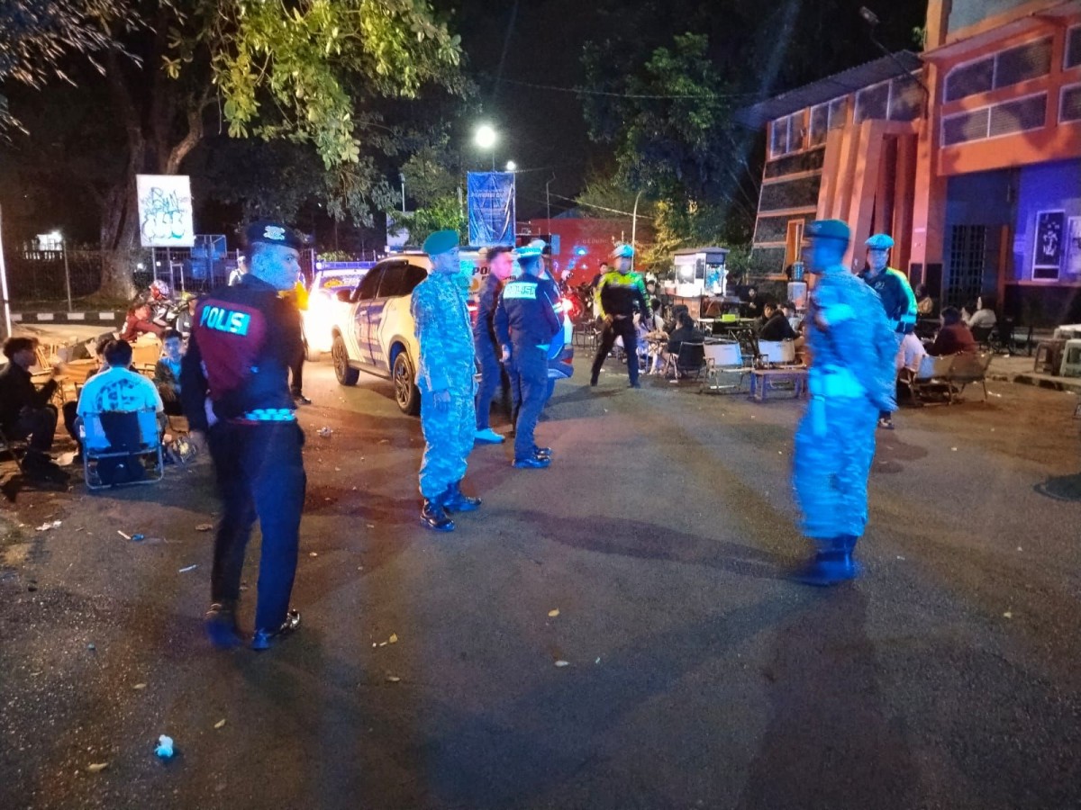 Koramil 1513/Garawangi Bersama Polres Kuningan Gelar Patroli KRYD, Jaga Keamanan Wilayah