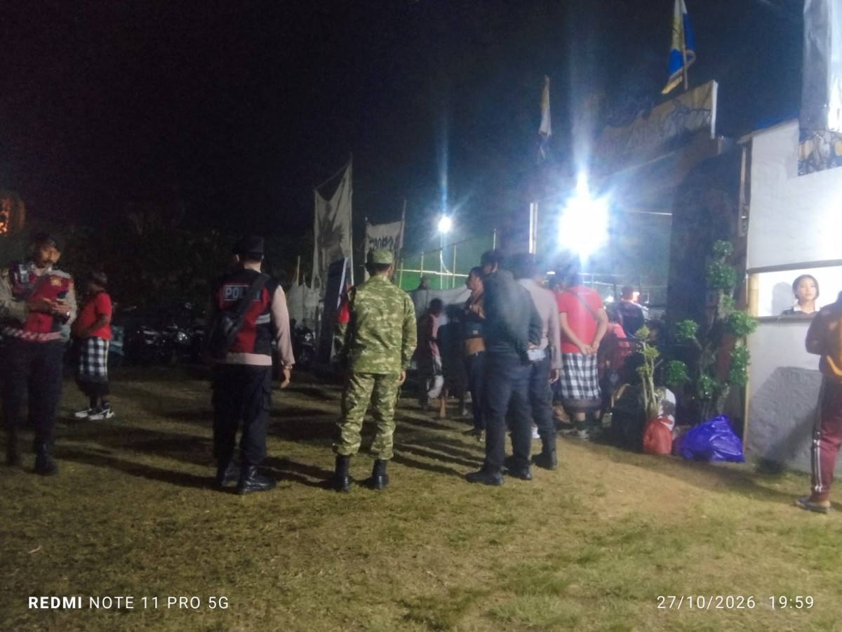 Cegah Gangguan Keamanan Saat Turnamen Futsal, Babinsa Taro Bersama Unsur Terkait Turun ke Lapangan