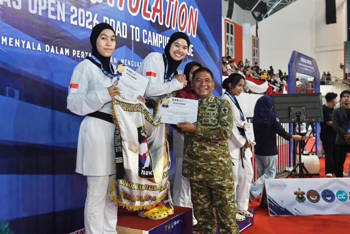 Pangdam XIV/Hasanuddin Dukung Pembinaan dan Peningkatan Prestasi Atlet Taekwondo Sulsel