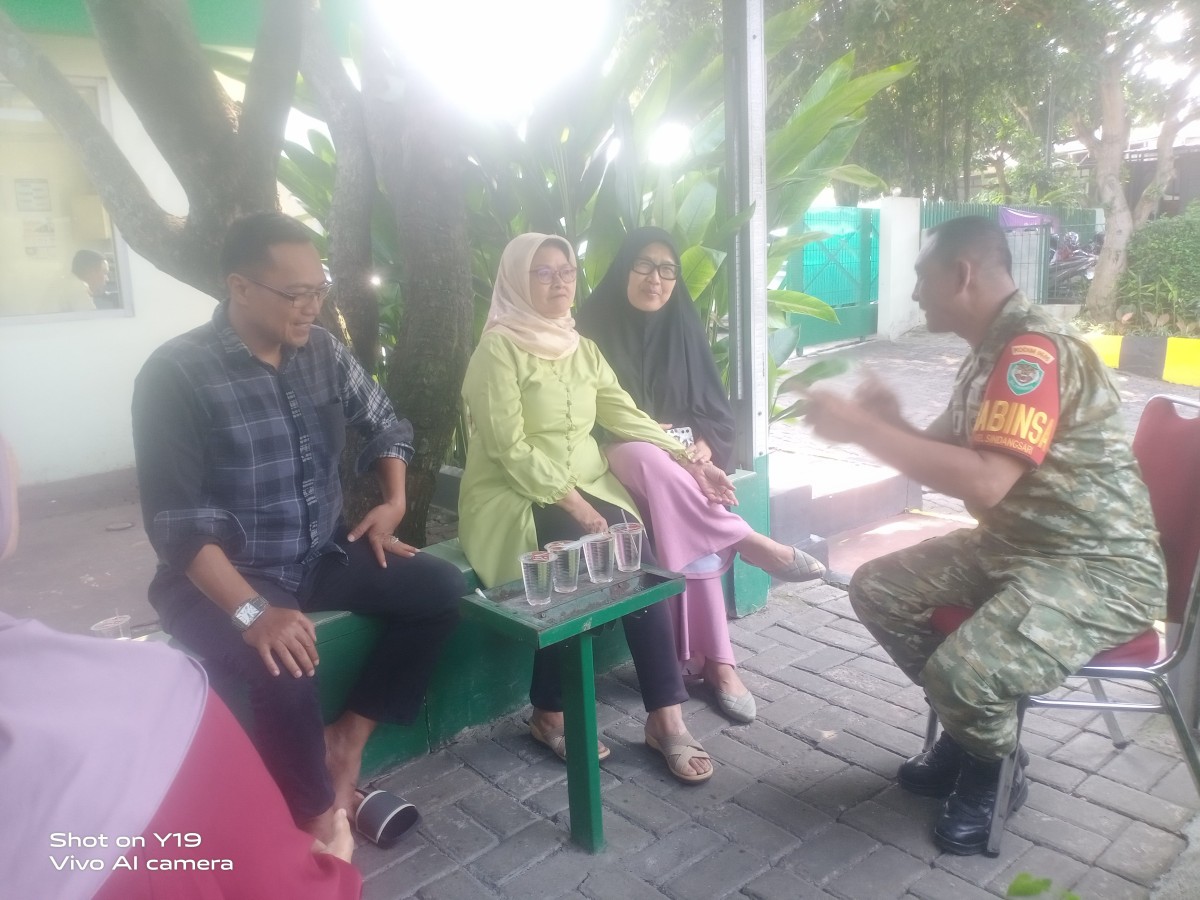 Babinsa Sindangsari Ajak Masyarakat Rutin Manfaatkan Pelayanan Posyandu