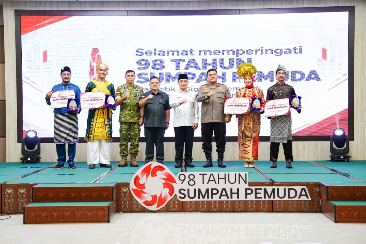 Pangdam XII/Tpr Hadiri Puncak Peringatan Hari Sumpah Pemuda di Kantor Gubernur Kalbar