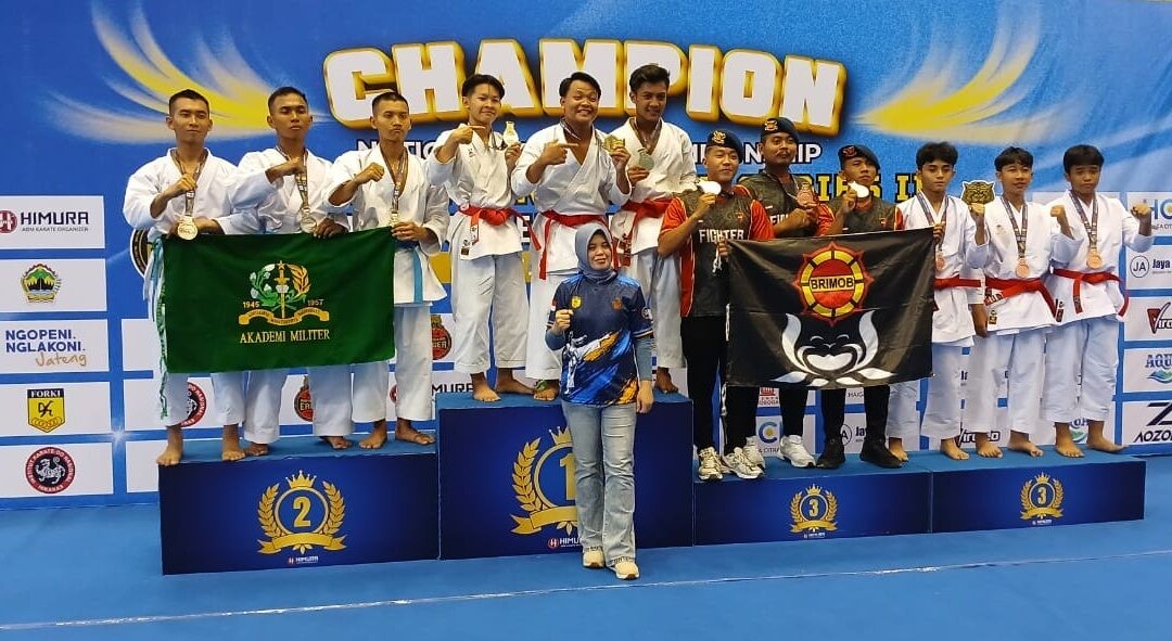 Kontingen Karate Akmil Raih 9 Medali pada National Karate Championship Bhayangkara Eager Series II 2026
